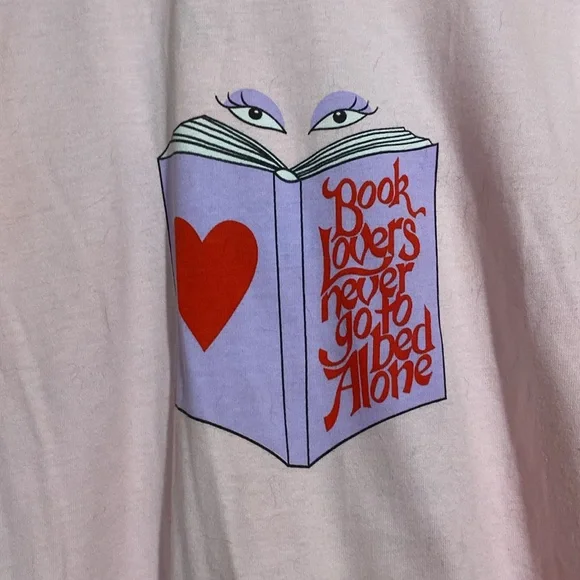 Lazy Oaf x Laura Callaghan Book Lovers Puffy Sleeve Shirt - Picture 5 of 9
